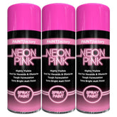 3X Paint Factory Fluorescent Neon Pink Spray Paint 200ml Spray Paint